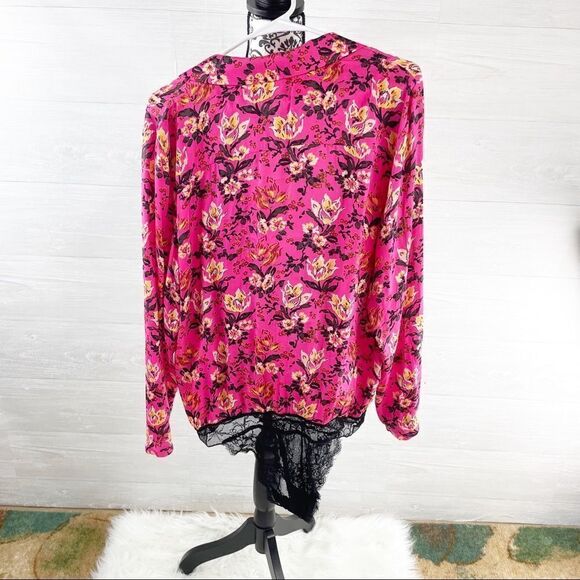 Intimately Free People Elsa Floral Plunge Lace Bodysuit - Picture 5 of 7